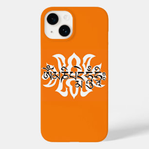 チベット語6実語マントラ/オムマニーパッド私ハム Case-Mate iPhone 14ケース