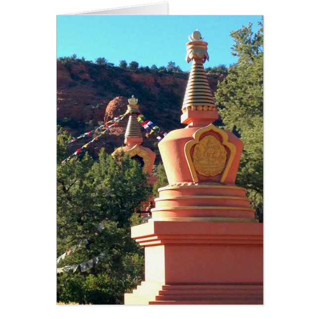 チベット語Stupas (正面)