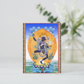 チベット語Thangka Vajravarahi Nairatmya ポストカード (スタンド正面)
