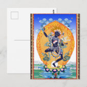 チベット語Thangka Vajravarahi Nairatmya ポストカード (正面/裏面)