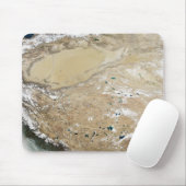 チベット高原の衛星表示 マウスパッド (マウス)