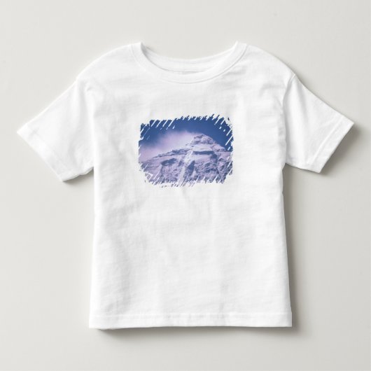 チベット エベレスト山 トドラーTシャツ (正面)