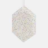 チベット ガラスオーナメント (正面左)