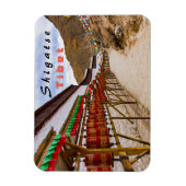 チベット、シガツェ – タシルンポ修道院 マグネット (縦)