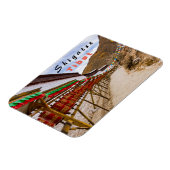 チベット、シガツェ – タシルンポ修道院 マグネット (左側)