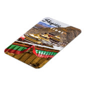 チベット、シガツェ – タシルンポ修道院 マグネット (左側)