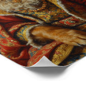 チベット・スパニエル王室肖像 ポスター (角)