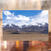 チベット、ヒマラヤ – 風光明媚な山の風景 ウィンドウサイン (シート2)