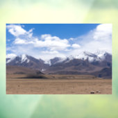 チベット、ヒマラヤ – 風光明媚な山の風景 ウィンドウサイン (シート3)