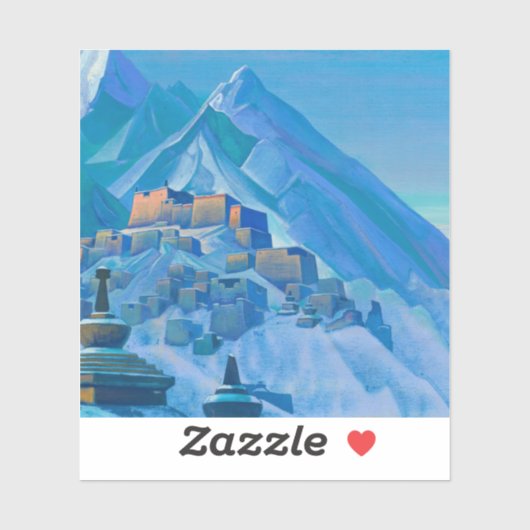 チベット、ヒマラヤ、1933年ニコラス・ローリヒ シール (シート)