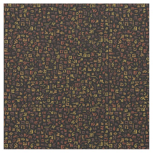 チベット ファブリック (クローズアップ)