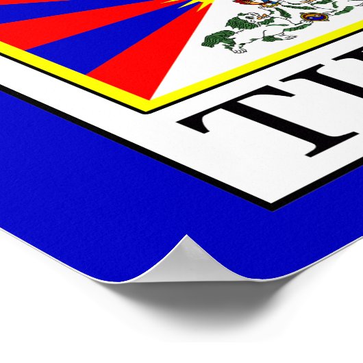 チベット ポスター (角)