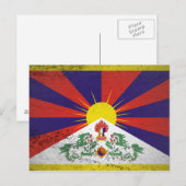 チベット ポストカード (正面/裏面)