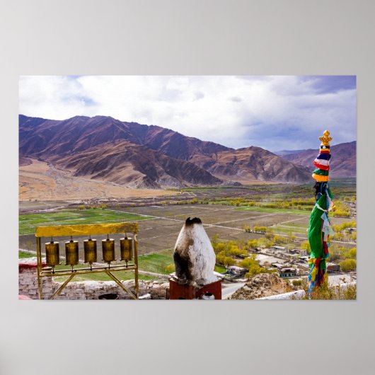 チベット – ユムブラカンパレス ポスター (正面)