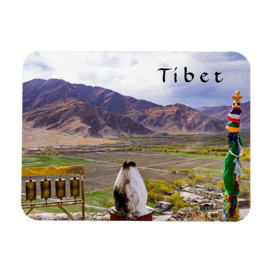 チベット – ユムブラカンパレス マグネット (横)