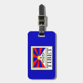 チベット ラゲッジタグ (正面縦)