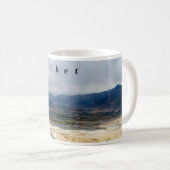 チベット – ラサ川 コーヒーマグカップ (正面右)