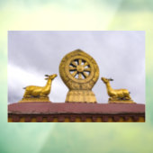 チベット、ラサ - ジョカン寺の法輪 ウィンドウサイン (シート3)