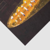 チベット – 儀式バターランプ 薄葉紙 (詳細)