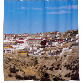 チベット – 元伝仏教寺院 シャワーカーテン (正面)