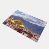 チベット – 元伝仏教寺院 ドアマット (アングル)