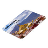 チベット – 元伝仏教寺院 マグネット (左側)