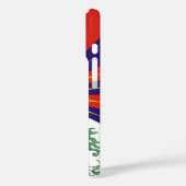 チベット、雪の獅子、チベット国旗 – ヒマラヤ Case-Mate iPhoneケース (裏面 / 左)