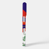 チベット、雪の獅子、チベット国旗 – ヒマラヤ Case-Mate iPhoneケース (裏面 / 右)