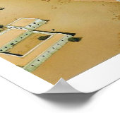 "チベット: 17。Jh/today Lhasa - POTALA-PALAST ... ポスター (角)