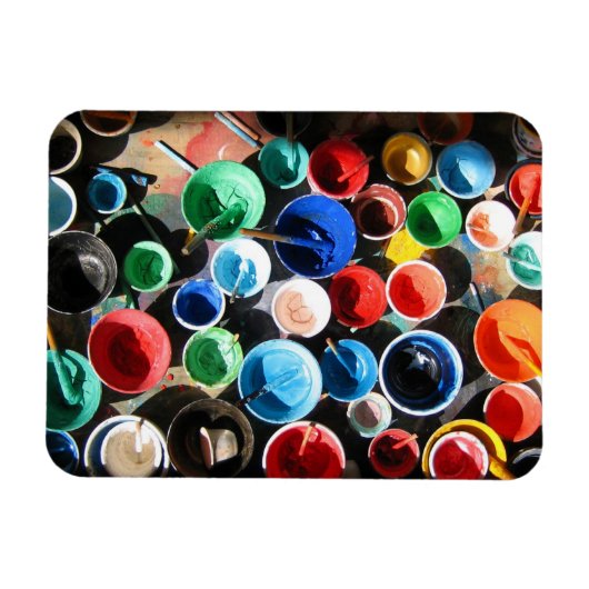 チベッ絵画トの装備 マグネット (横)