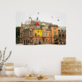 チボリガーデンズコペンハーゲンデンマーク ポスター (キッチン)