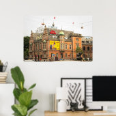 チボリガーデンズコペンハーゲンデンマーク ポスター (ホームオフィス)