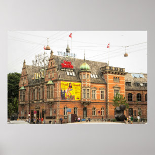 チボリガーデンズコペンハーゲンデンマーク ポスター