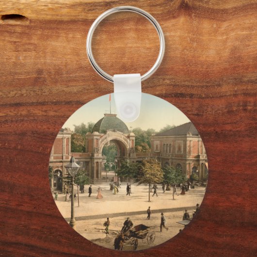 チボリパークエントランスコペンハーゲンキーチェーン キーホルダー (裏面)