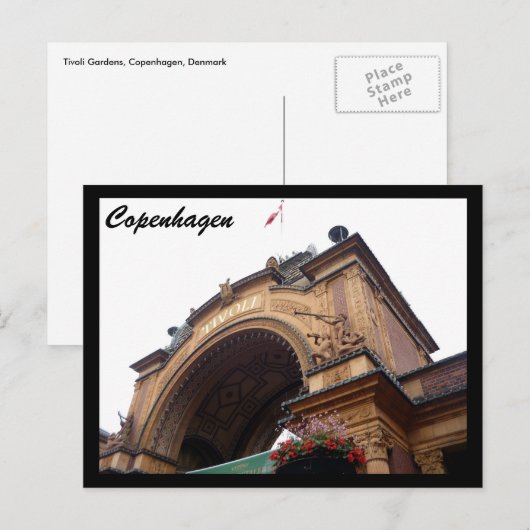 チボリ門 ポストカード (正面/裏面)