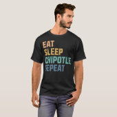 チポトル大好き!リピーター プレイヤー Tシャツ (正面フル)