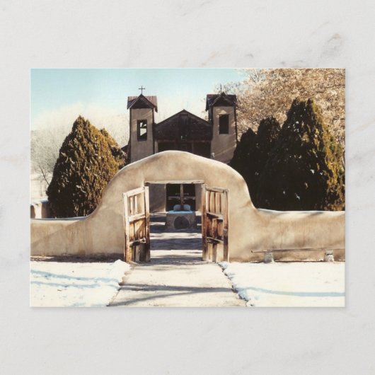 チマヨの雪 ポストカード (正面)