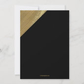 チマリングコーナーストライプ招待状 招待状 (裏面)