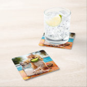 チマンクウィズライム スクエアペーパーコースター (インサイチュ)