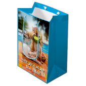 チマンクウィズライム ミディアムペーパーバッグ (正面アングル)