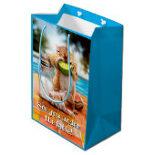 チマンクウィズライム ミディアムペーパーバッグ (裏面アングル)