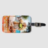 チマンクウィズライム ラゲッジタグ (正面横)