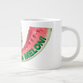 チマンクス食べ物スイカ ジャンボコーヒーマグカップ (右)