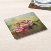 チマンク紙コースター スクエアペーパーコースター (アングル)