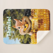 チマンク食べ物ズコーン シェルパブランケット (正面(横))