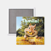 チマンク食べ物ズコーン マグネット (正面/裏面)