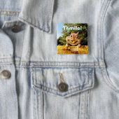 チマンク食べ物ズコーン 缶バッジ (インサイチュ)