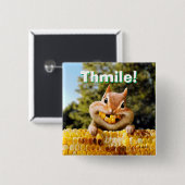 チマンク食べ物ズコーン 缶バッジ (正面&裏面)