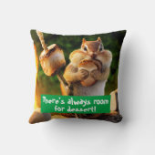 チマンク食べ物マシュマロ クッション (裏面)