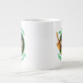 チマンク食べ物マシュマロ ジャンボコーヒーマグカップ (正面)